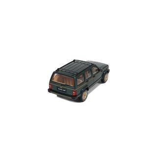 Jeep Cherokee XJ Limited Hunter Green 1995 OttO mobile 1:18 Resinemodell (Türen, Motorhaube... nicht zu öffnen!)